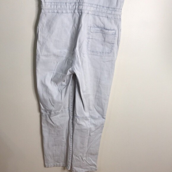Faherty Blythe Jumpsuit Coverall Light Indigo Wash Denim size xs - Picture 14 of 14